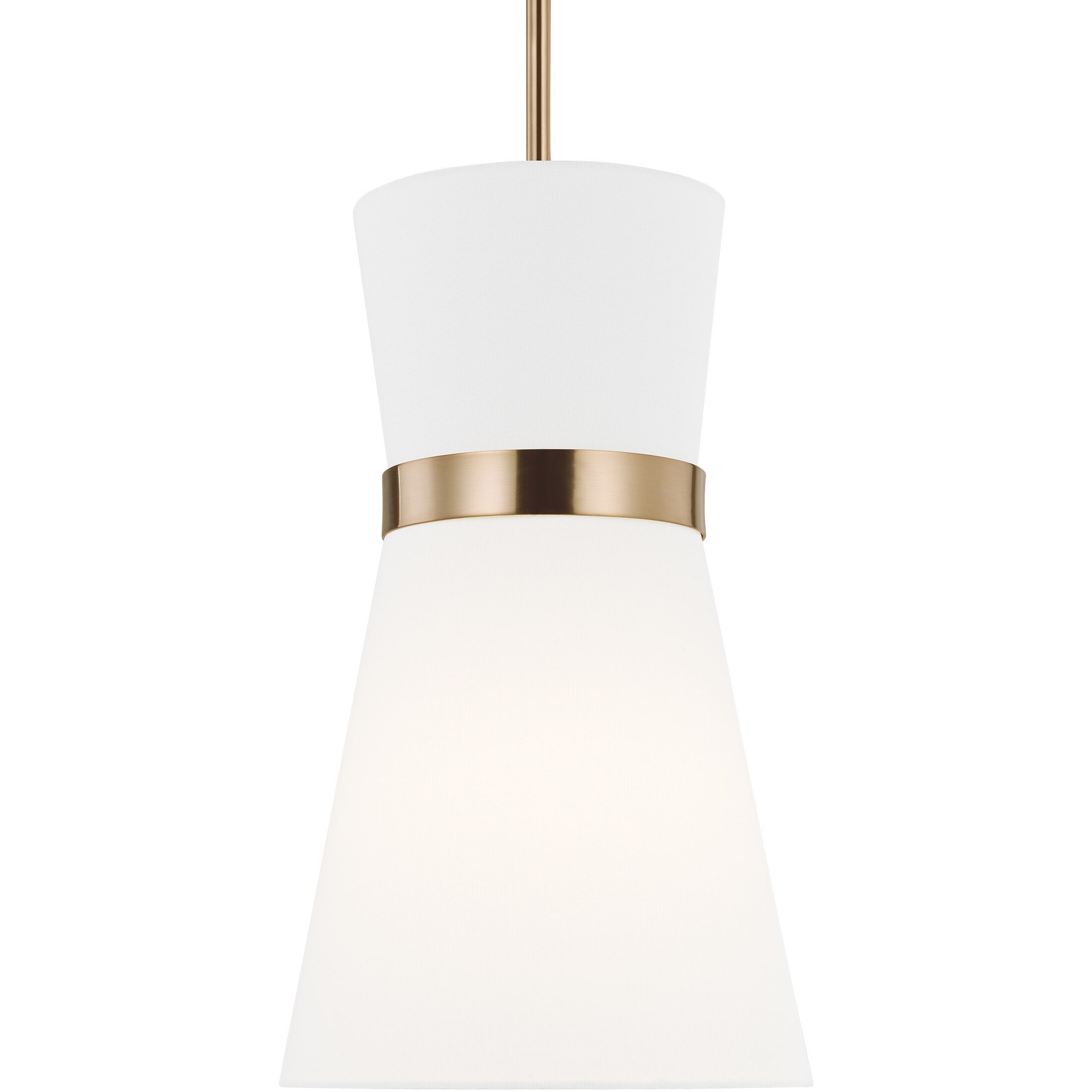 AERIN Clark Pendant Ceiling Light in Satin Brass