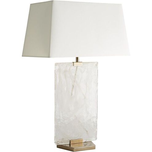 Maddox 30 inch Opal Swirl Table Lamp Portable Light