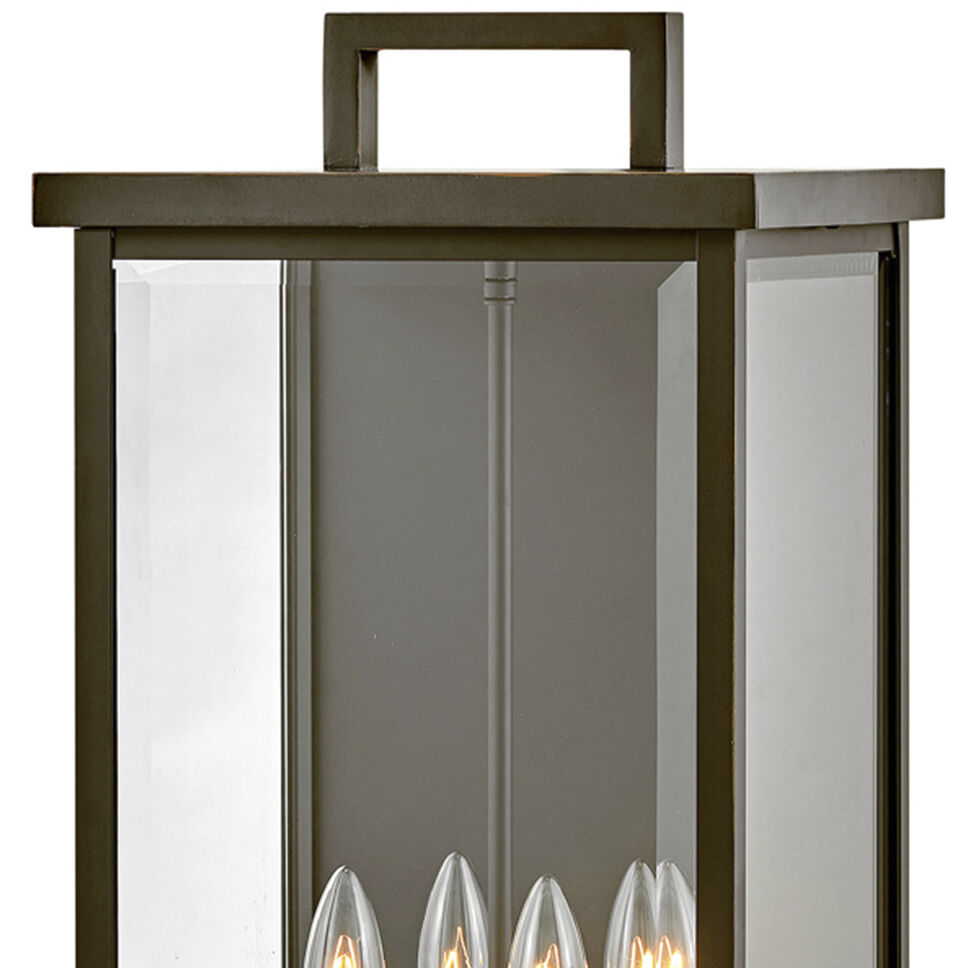 Estate Series Weymouth Outdoor Wall Mount Lantern in Oil Rubbed Bronze