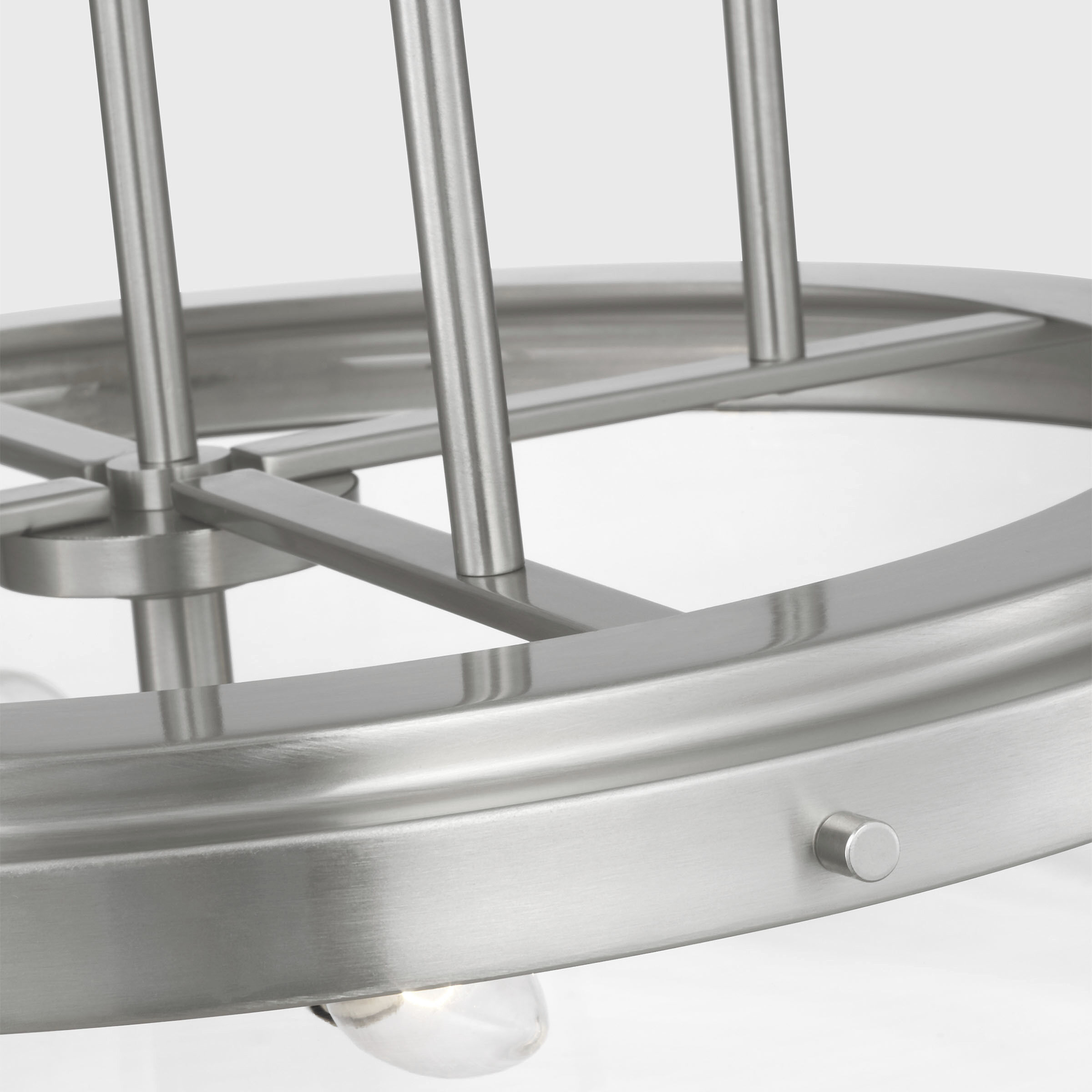 Anders 4 Light 20 inch Brushed Nickel Pendant Ceiling Light