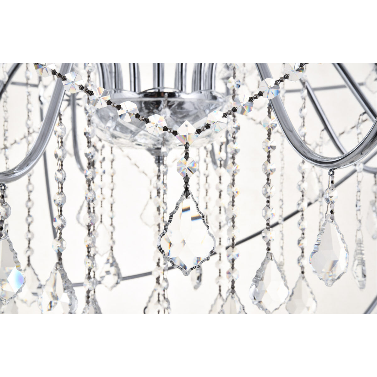 Cordelia 12 Light 44 inch Chrome Pendant Ceiling Light