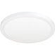 Luke LED 15 inch White Flush Mount Ceiling Light