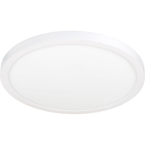 Luke LED 15 inch White Flush Mount Ceiling Light
