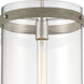 Reflecta 1 Light 11 inch Brushed Nickel Pendant Ceiling Light