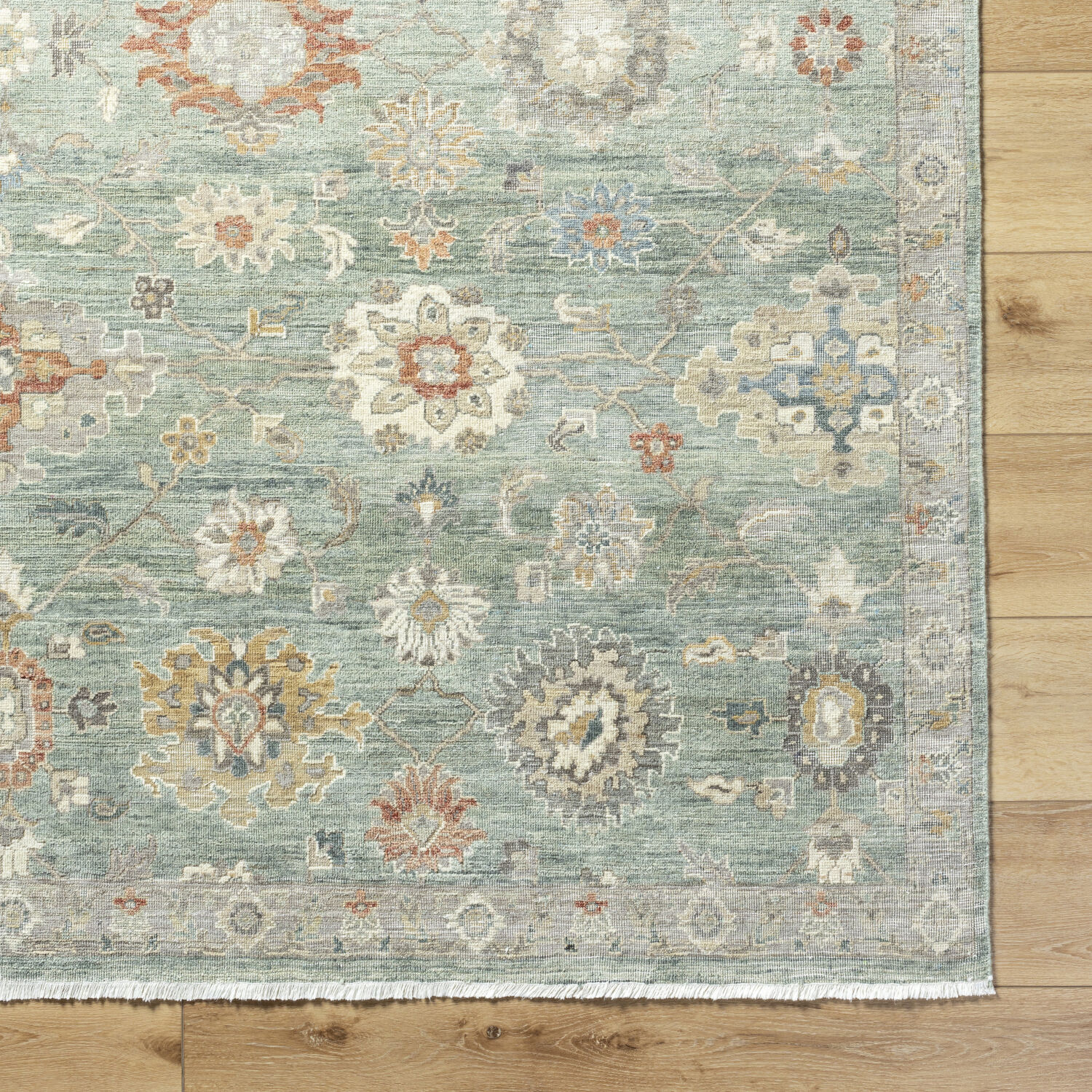Anatolia 168 X 120 inch Ash / Sage Handmade Rug in 10 x 14