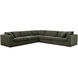 Rue Green Modular Sectional, Classic L