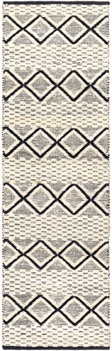 Santa Barbara 96 X 30 inch Cream Rug in 2.5 x 8, Runner
