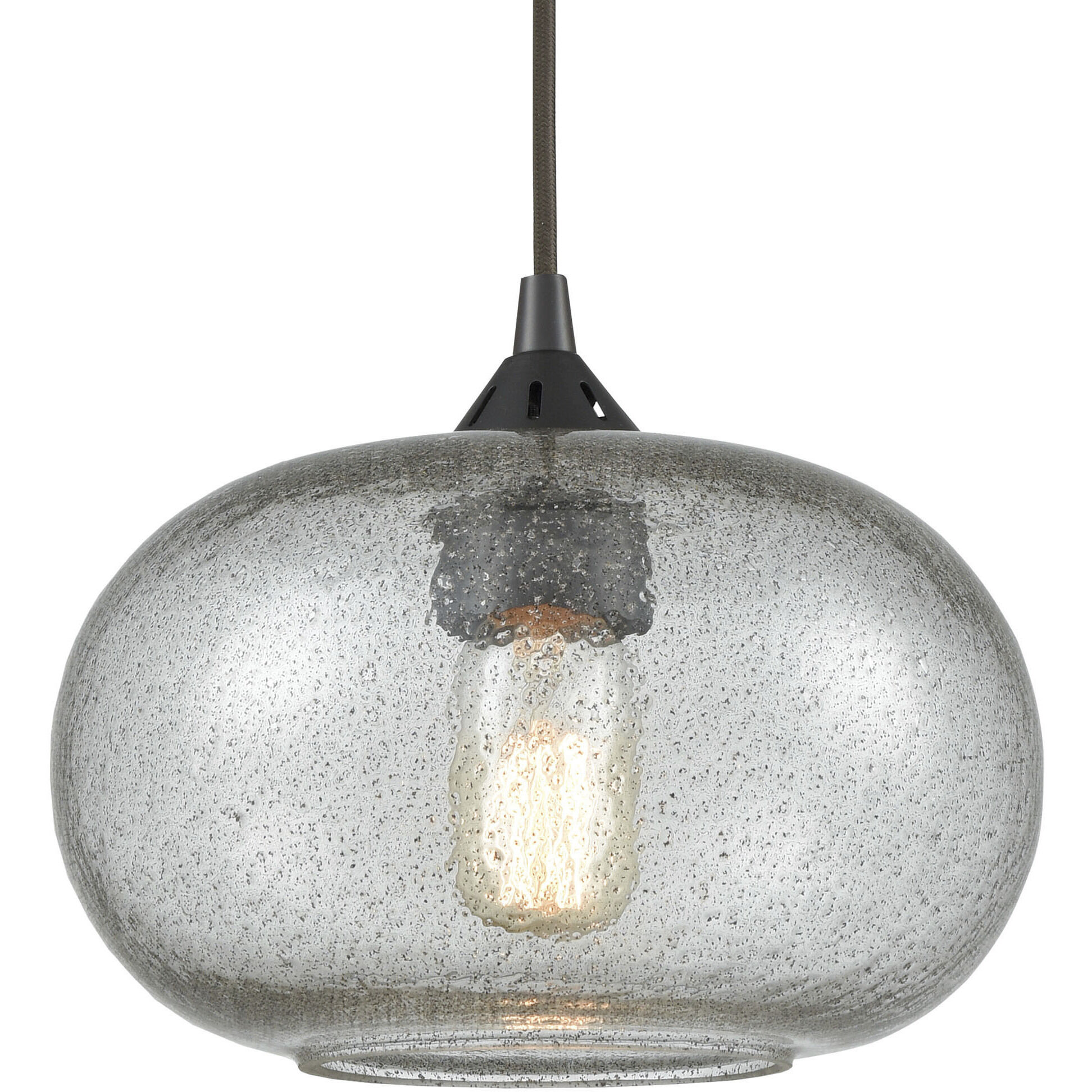 Volace 1 Light 10 inch Oil Rubbed Bronze Mini Pendant Ceiling Light