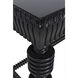 Portuguese 72 X 32 inch Hand Rubbed Black Desk