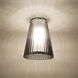 Dion LED 6.13 inch Black Flush Mount Ceiling Light