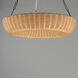 Bower 5 Light 30 inch Natural Aged Brass Ring Pendant Ceiling Light