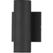 Calibro LED 7.5 inch Black Outdoor Wall Mount