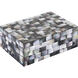 Keshi 8.5 X 6.5 inch Mother Of Pearl Box, Set of 2