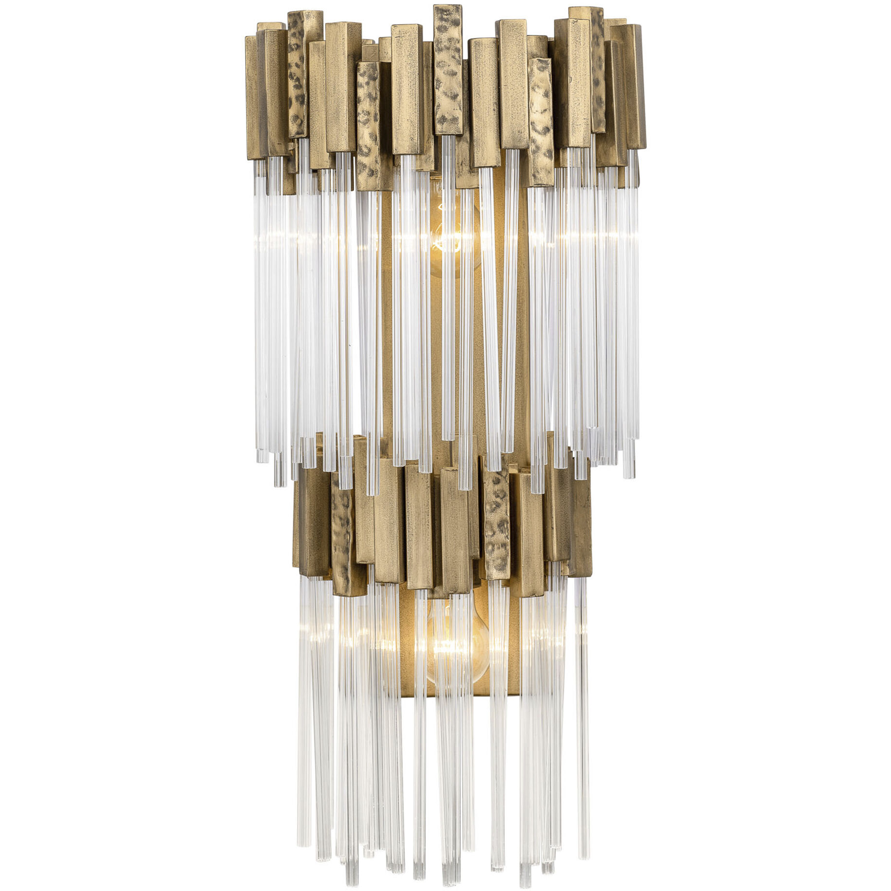 Matrix Sconce Wall Light in Havana Gold