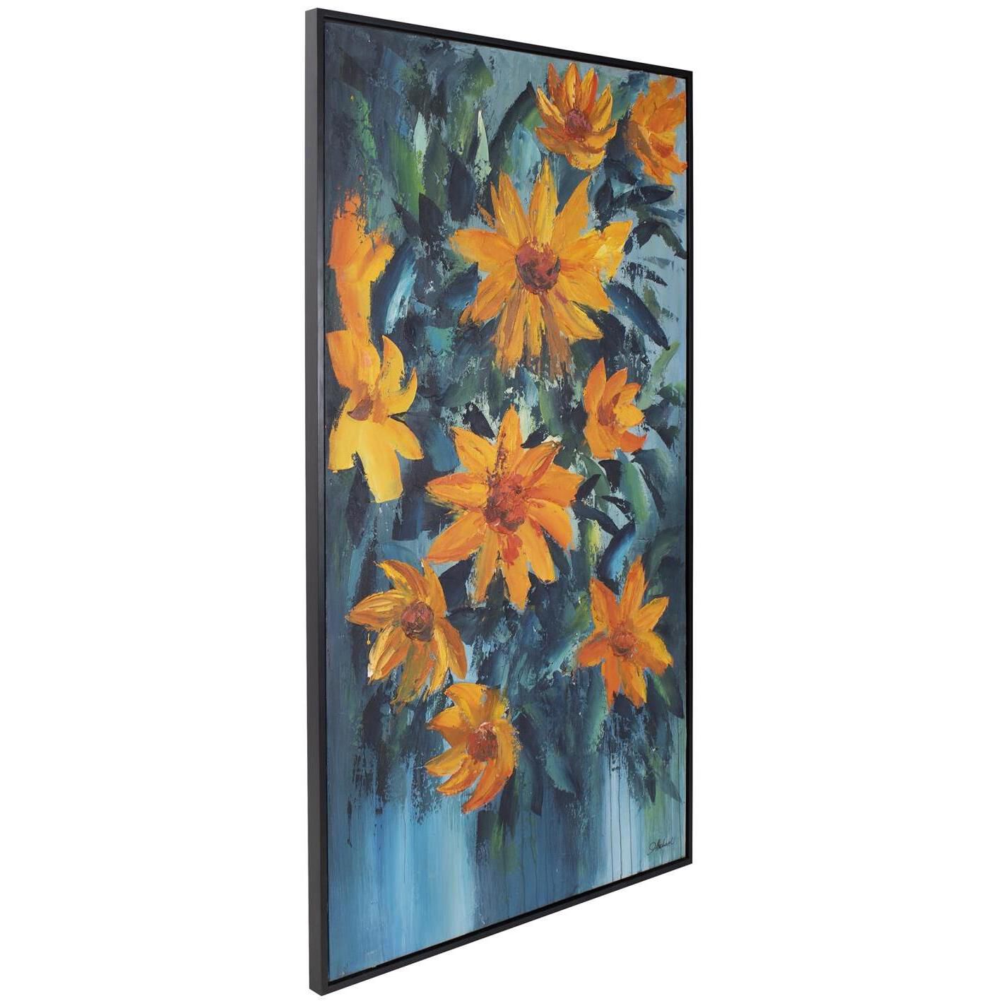 Summer in Provence 73.5 X 41.5 inch Hand Painted Canvas