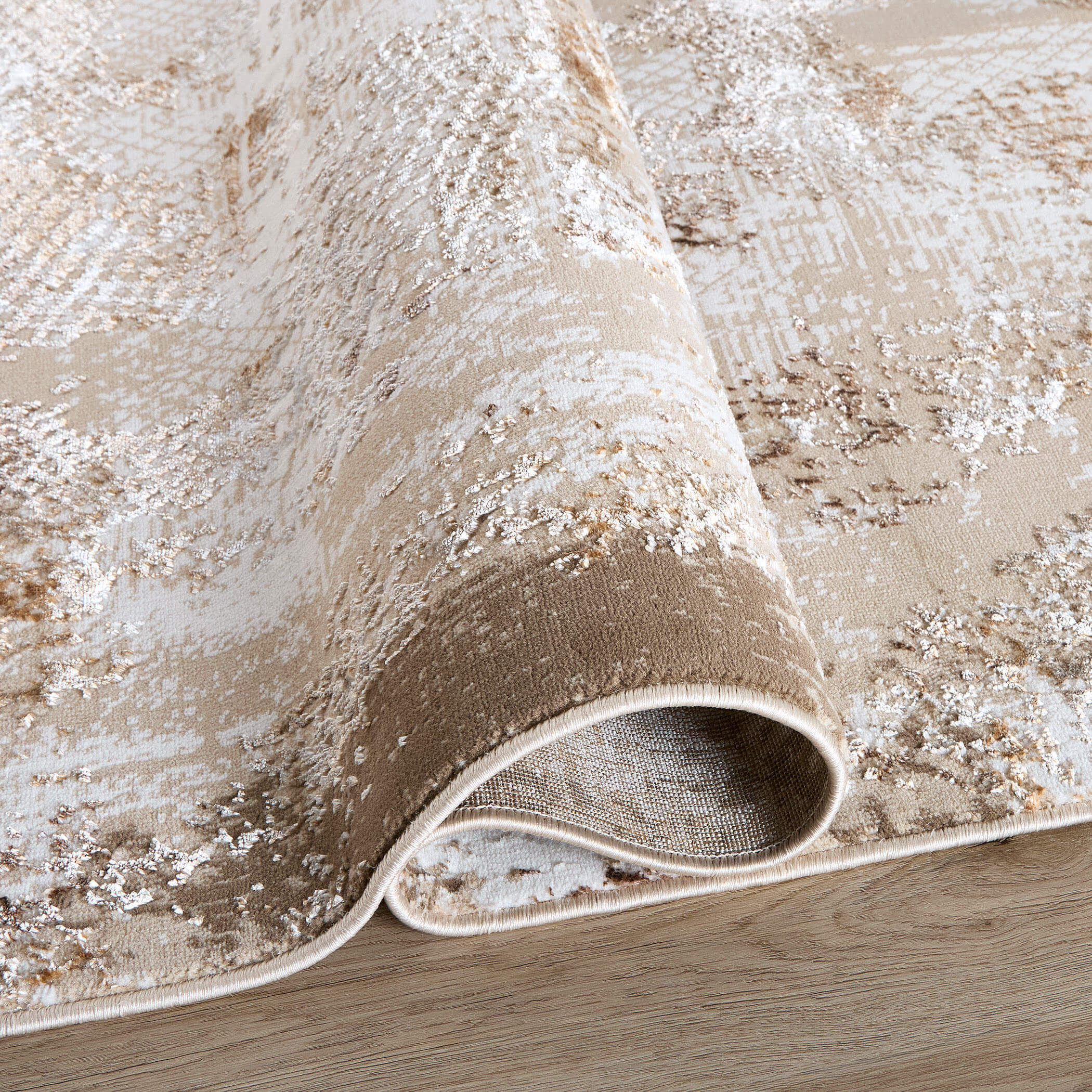 Piave 36 X 24 inch Earth Tones Rug in 2 x 3