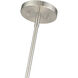 Blanchard 5 Light 23 inch Brushed Nickel Pendant Chandelier Ceiling Light