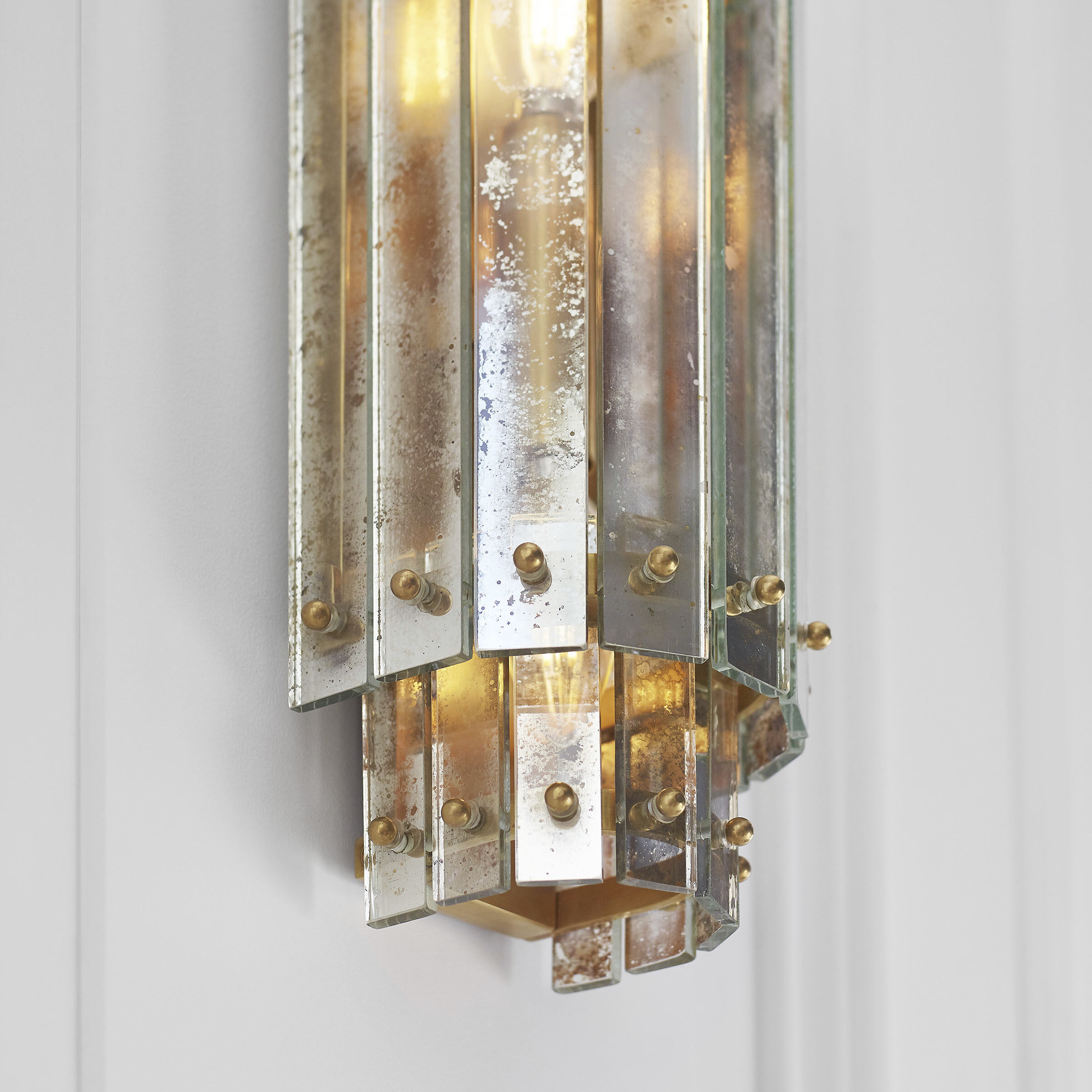 Carrier and Company Cadence LED 5.5 inch Hand-Rubbed Antique Brass Tiered Sconce Wall Light, Small