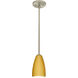 Riva 9 1 Light Satin Nickel Stem Pendant Ceiling Light