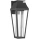 Brookline LED 20 inch Matte Black Outdoor Wall Lantern