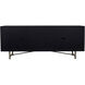 Sicily 80 X 20 inch Black Sideboard