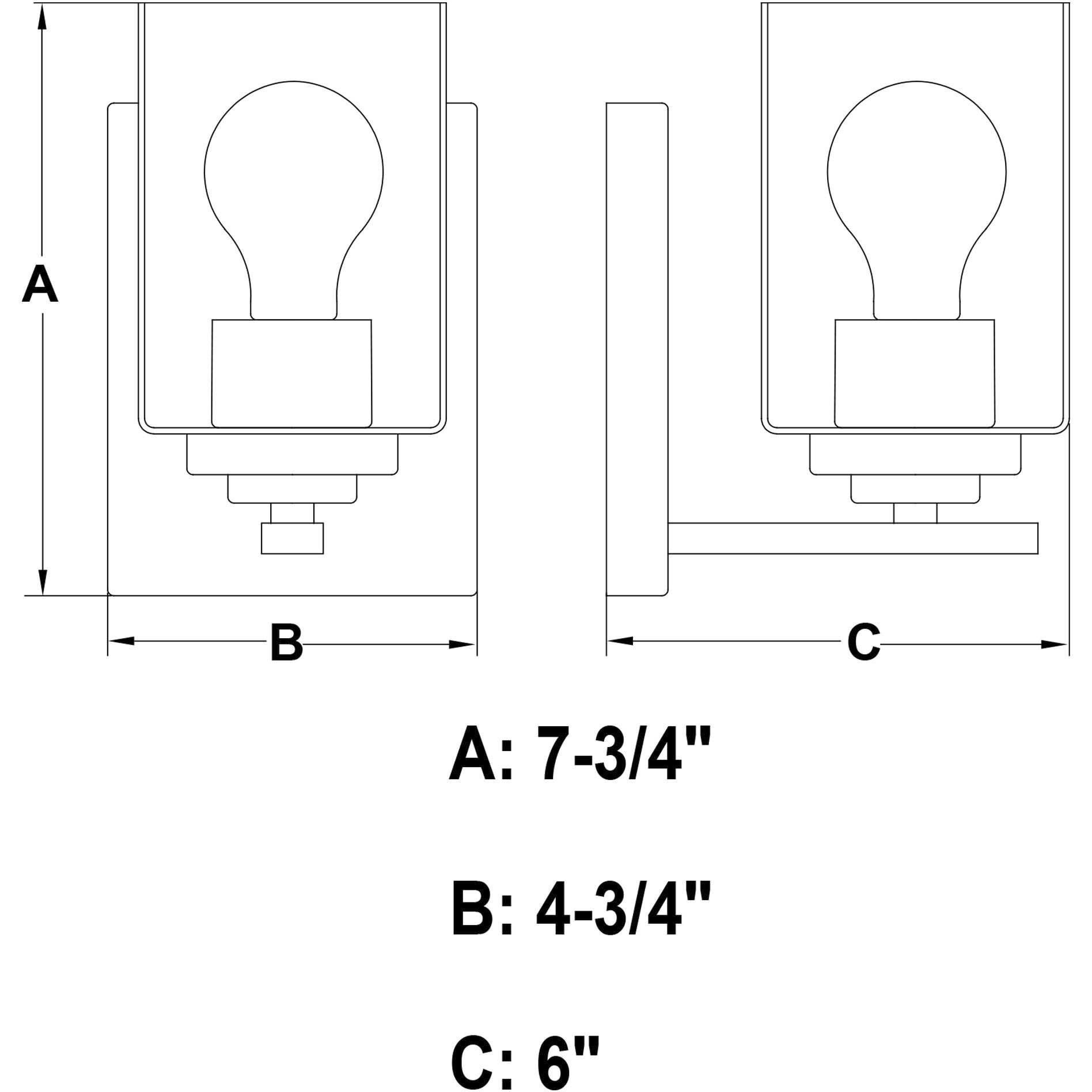 Park Ridge 1 Light 4.75 inch Satin Nickel Bathroom Light Wall Light