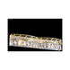 Zoe 4 Light 22 inch Gold Vanity Light Wall Light