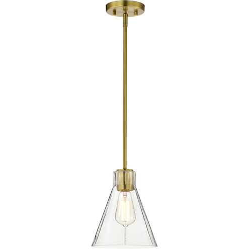 Gianna 8 inch Vintage Brass Pendant Ceiling Light