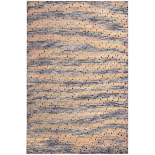 Imara 96 X 60 inch Blue and Natural Rug, 5ft x 8ft