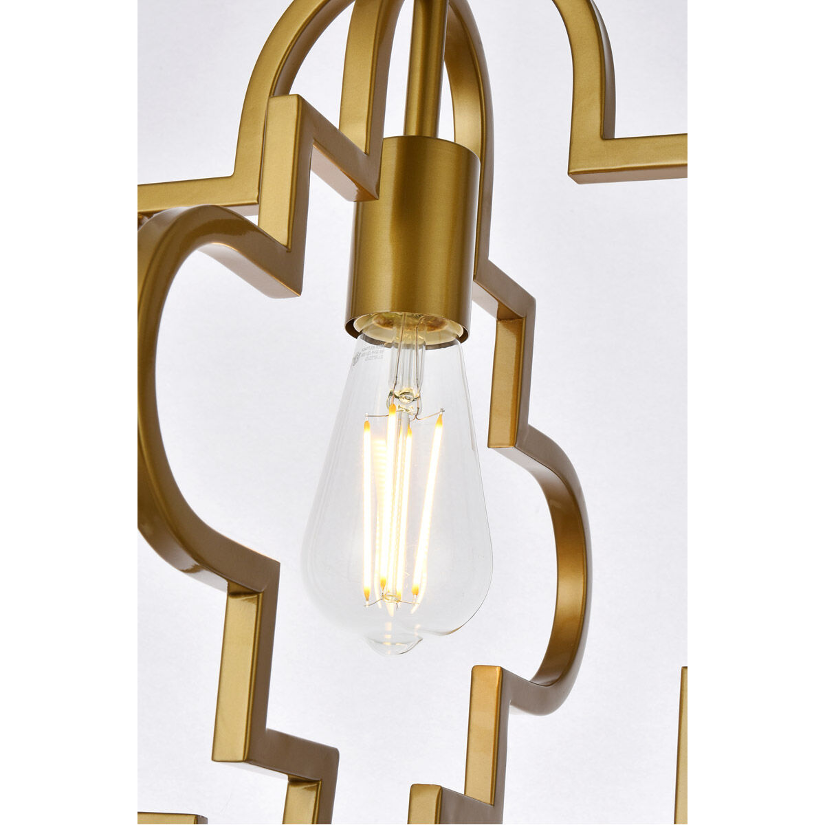 Sandara 1 Light 15 inch Brass Pendant Ceiling Light