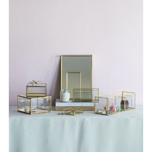 Anita Clear/Gold Tray