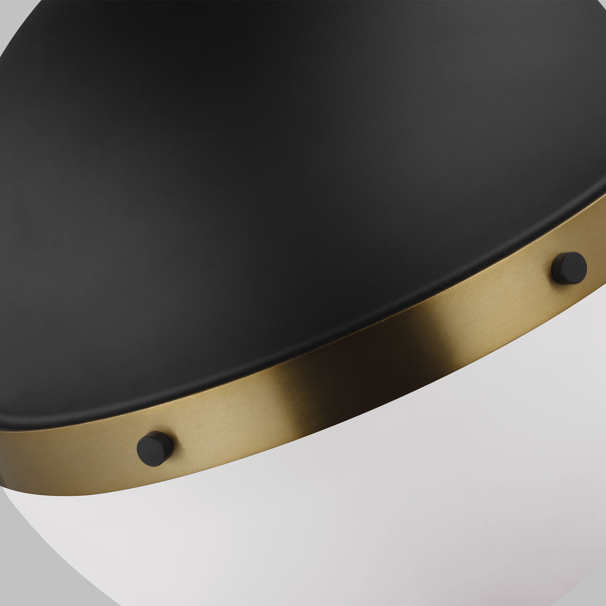 TOB by Thomas O'Brien Hanks Pendant Ceiling Light in Midnight Black