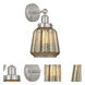 Chatham 1 Light 6.5 inch Brushed Satin Nickel Sconce Wall Light