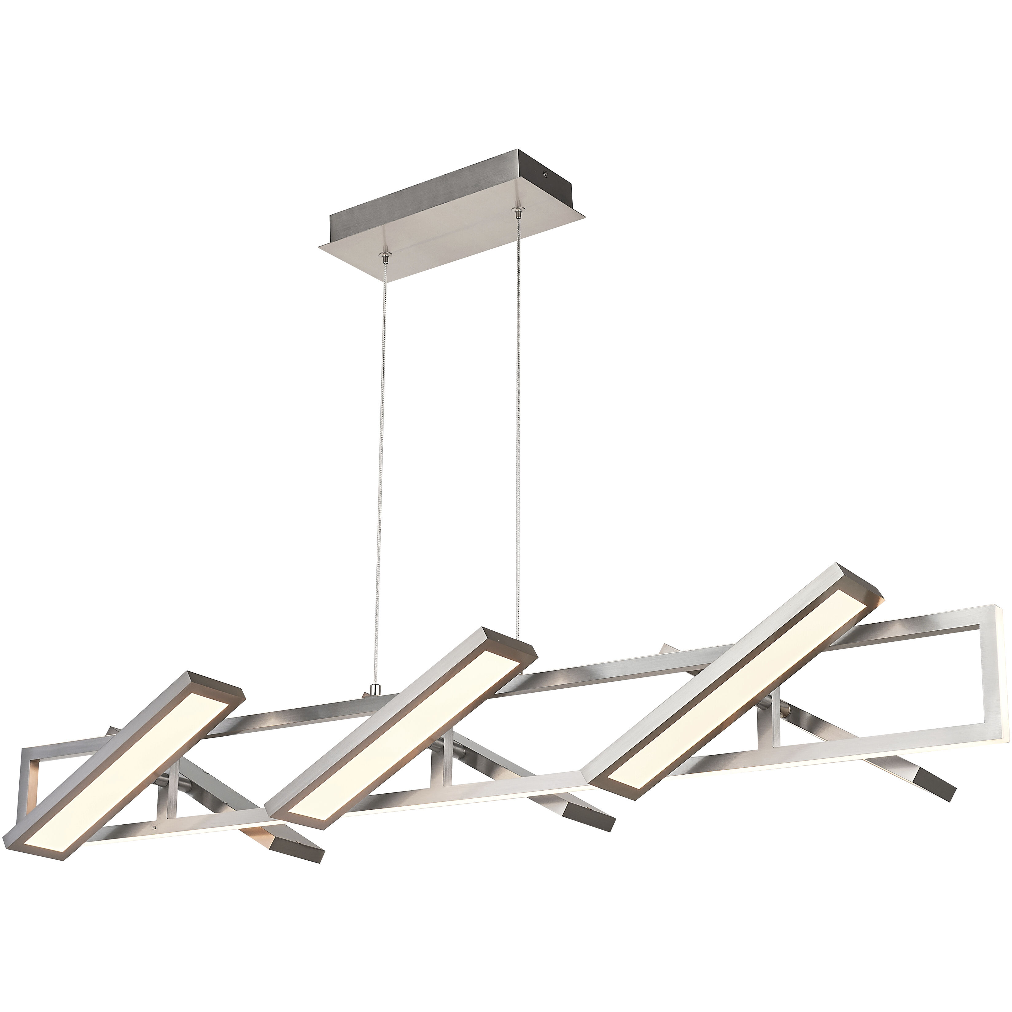 Helix LED 9 inch Brushed Nickel Pendant Ceiling Light