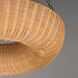 Bower 5 Light 30 inch Natural Aged Brass Ring Pendant Ceiling Light