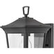 Bromley LED 12 inch Museum Black Outdoor Wall Mount Lantern