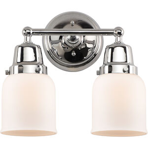 Aditi Small Bell LED 13 inch Polished Chrome Bath Vanity Light Wall Light, Aditi