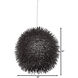 Urchin 1 Light 13 inch Black Pendant Ceiling Light
