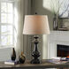 Signature 28 inch 150.00 watt Bronze Table Lamp Portable Light