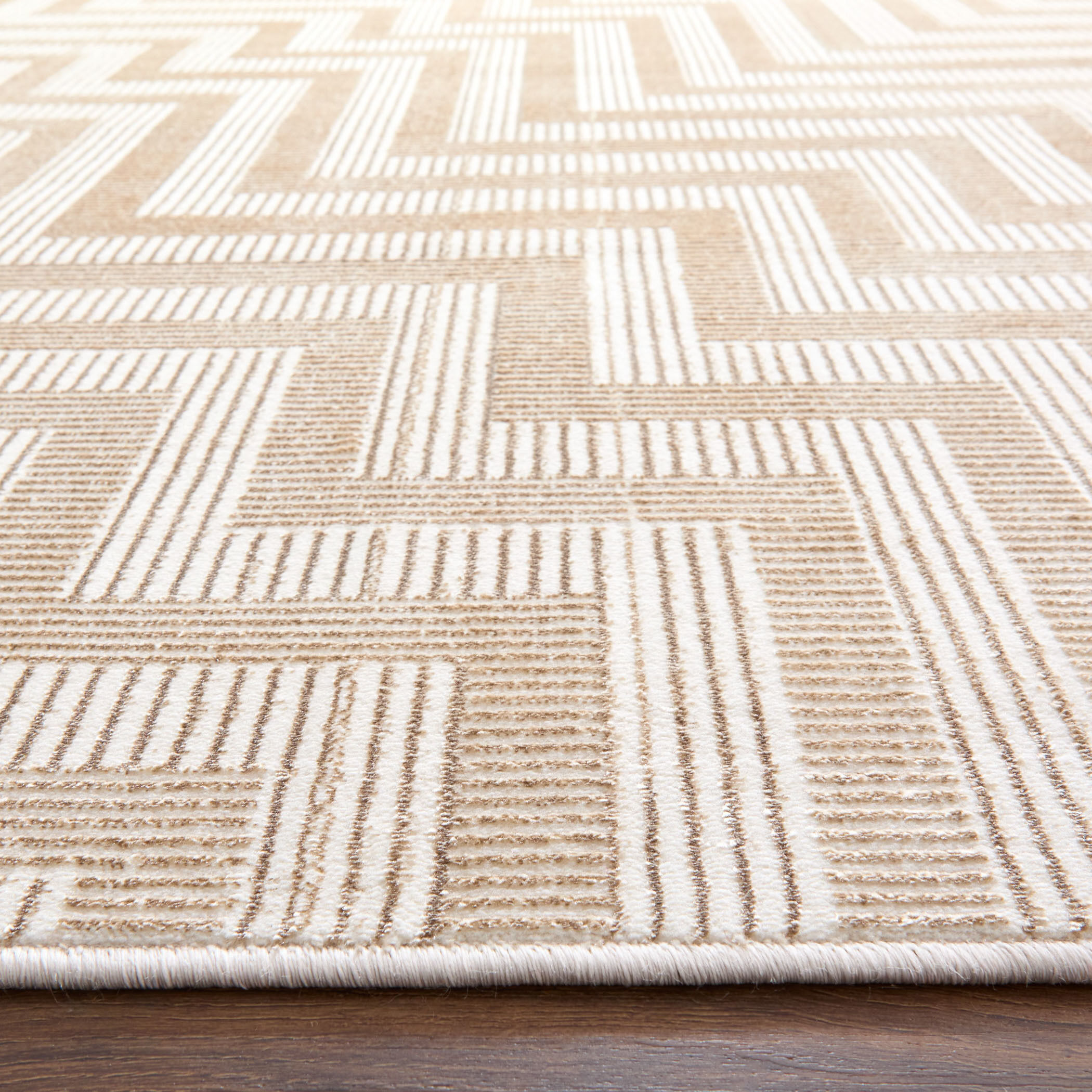 Livia 130 X 94 inch Gold Rug in 8 x 11
