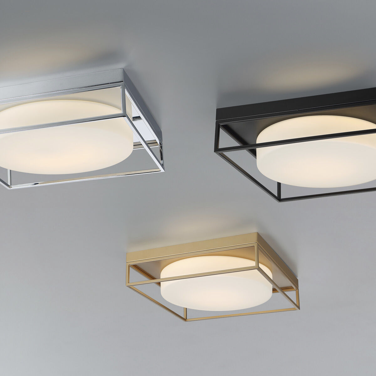 Rover LED 15 inch Gold Flush Mount Ceiling Light