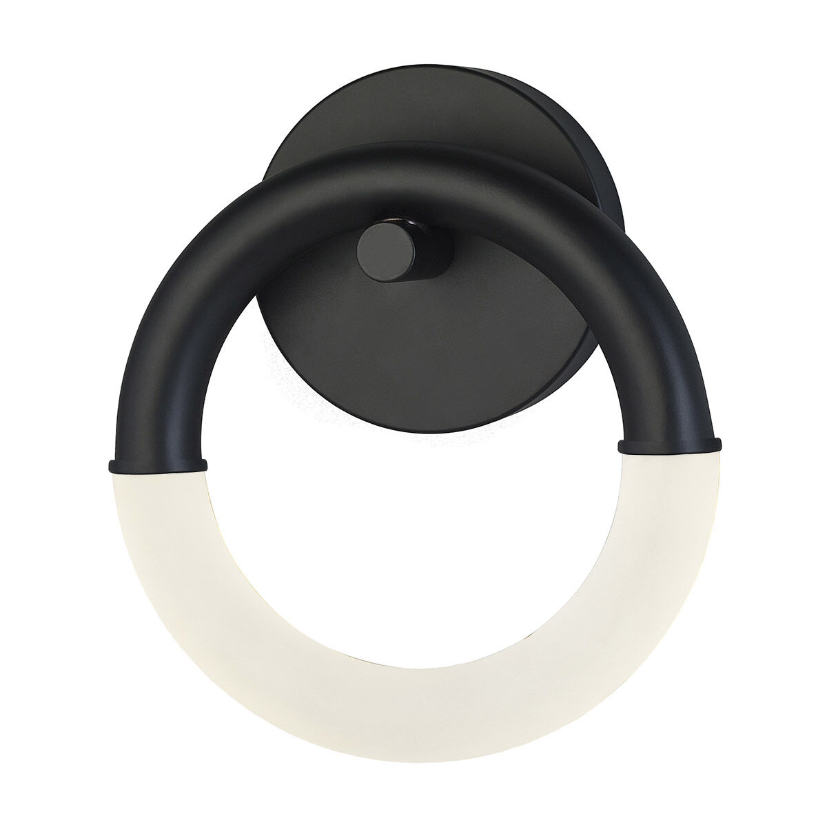 EVOLV LED 10.25 inch Matte Black ADA Wall Sconce Wall Light, Revolve Family