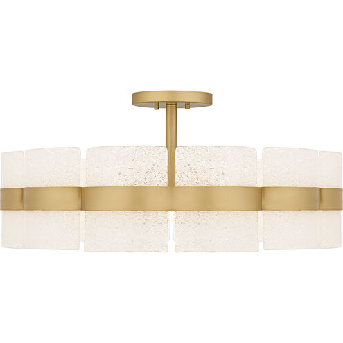 Sweeney 6 Light 30 inch Soft Gold Semi-Flush Mount Ceiling Light, Extra Large