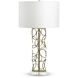 Pacific 32 inch 150.00 watt Antique Brass Table Lamp Portable Light