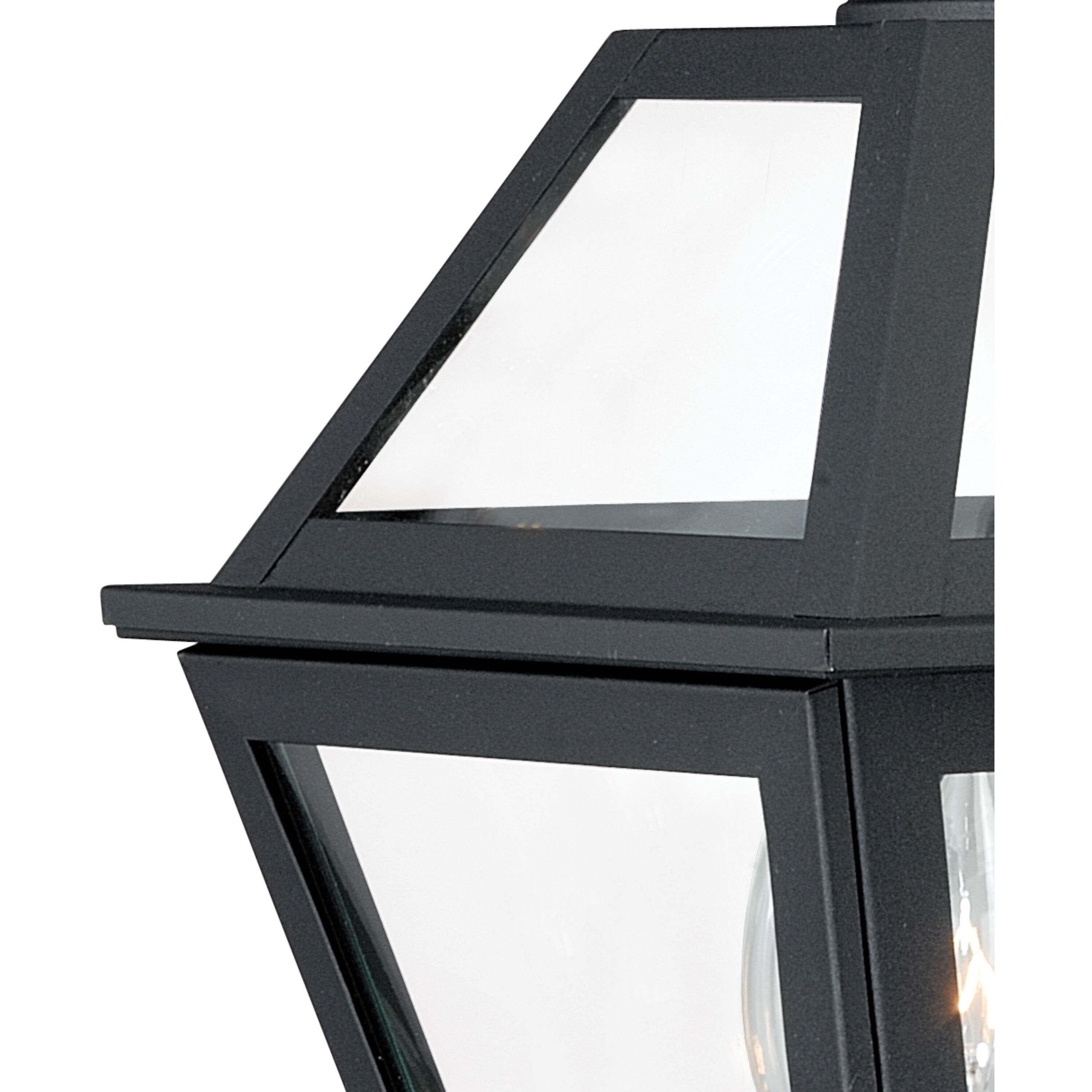 Nottingham LED 19.75 inch Textured Black Outdoor Post