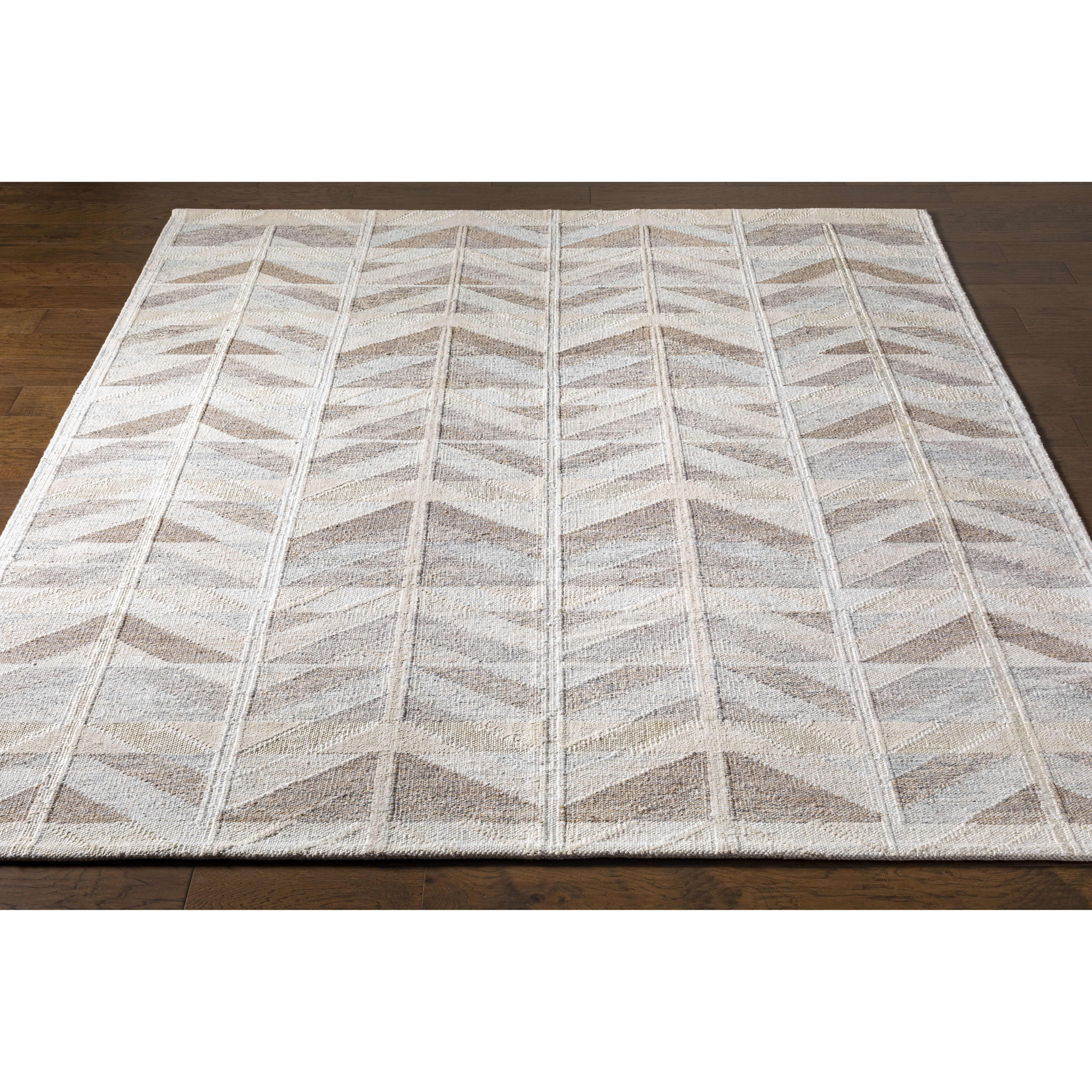 Scandi 120 X 96 inch Tan Rug in 8 x 10, Rectangle