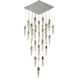 Canada 41 Light 35.43 inch Chrome Chandelier Ceiling Light