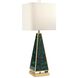 Ramses 35 inch Green Table Lamp Portable Light