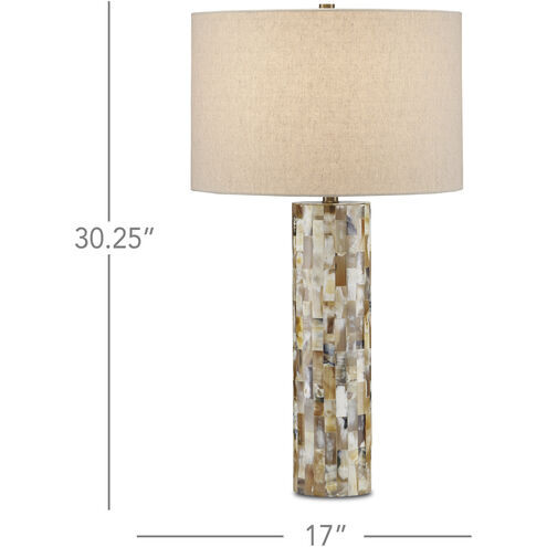 Colevile 30.25 inch 150 watt Natural Table Lamp Portable Light