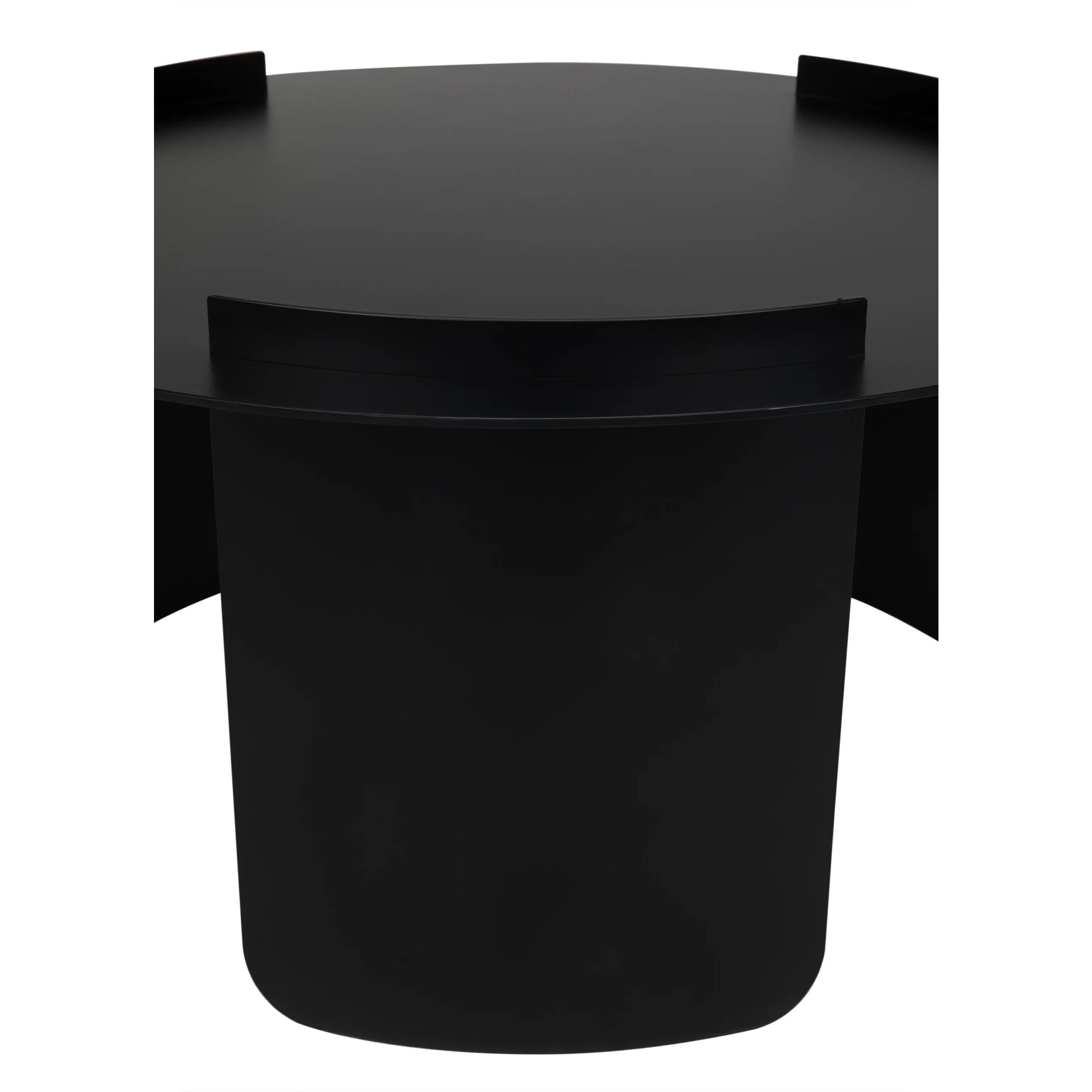 Thor 36 X 36 inch Matte Black Coffee Table